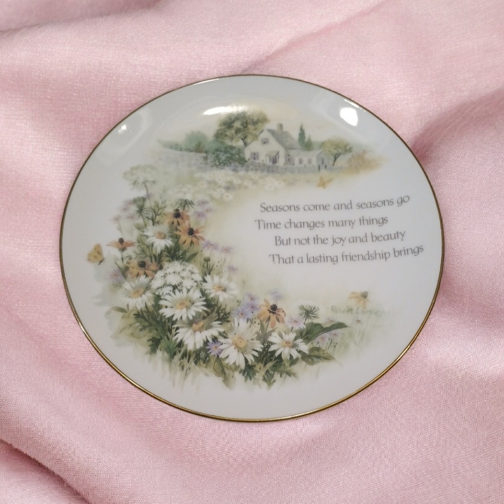 1978 Lasting Memories Decorative Plate